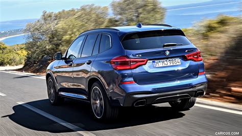 2018 BMW X3 M40i (Color: Phytonic Blue) | Rear Three-Quarter