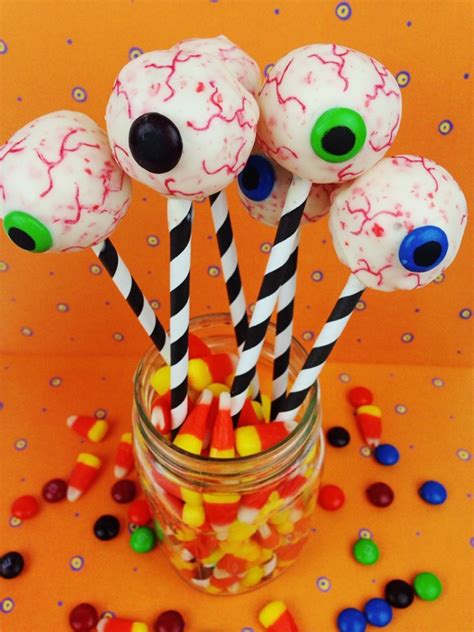 Eyeball Cake Pops for Halloween - Southern Couture