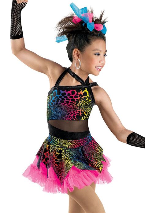 Multi-Color Animal Print Leotard; Weissman Costume | Girls dance ...