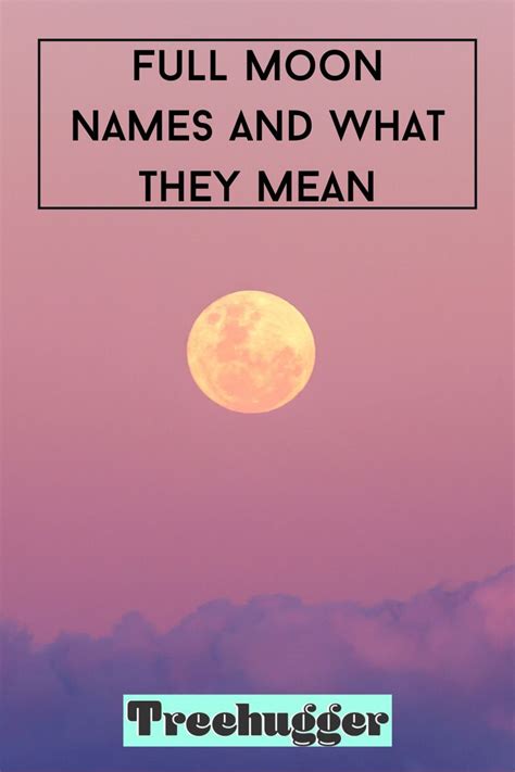 Understanding the Meaning Behind Full Moon Names