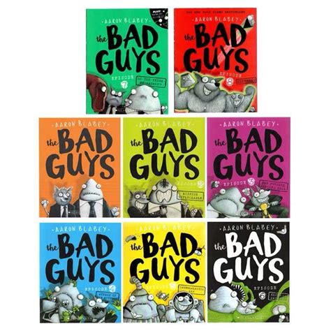 The Bad Guys 8 Book Series by Aaron Blabey, Books & Stationery, Children's Books on Carousell