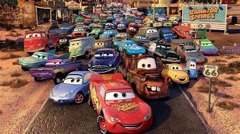 Disney PIXAR CARS All Characters Revealed #1 - YouTube