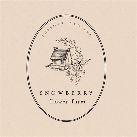 Flower Farm Logo Design - Conceptual | Farm logo design, Antique logo ...