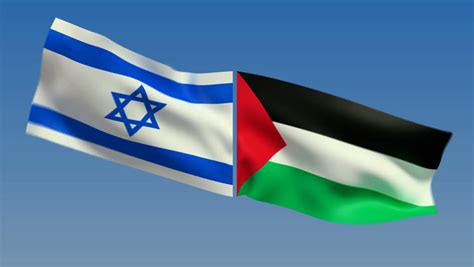 Loopable Israel and Palestine Flags. Stock Footage Video (100% Royalty-free) 677335 | Shutterstock