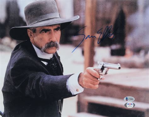 Sam Elliott Signed "Tombstone" 11x14 Photo (Beckett COA & PSA Hologram ...