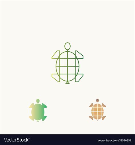 Tortoise logo design template inspiration Vector Image