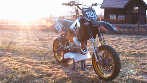 YAMAHA YZ 125 / SUPERMOTO BUILD - YouTube