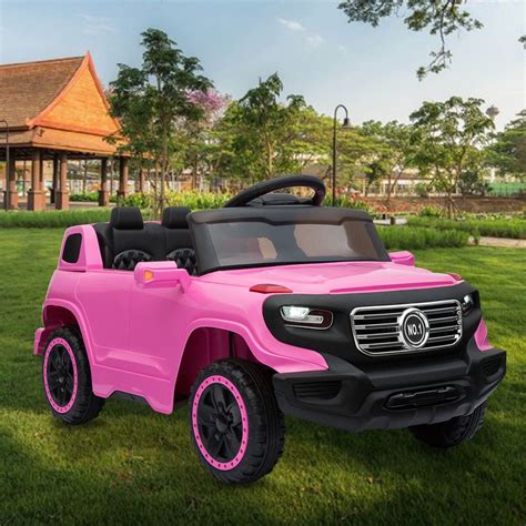 Veryke Electric Cars for Kids, Pink Mini Car Toy for Kids, Battry ...