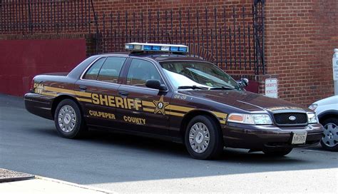 Culpeper County, Virginia Sheriff | Ford police, Virginia, Culpeper