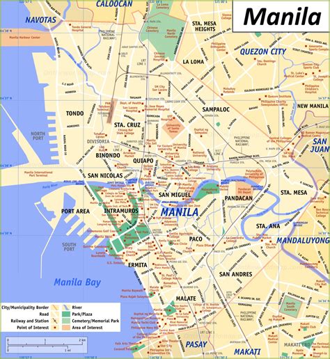 Manila Map | Philippines | Discover Manila with Detailed Maps