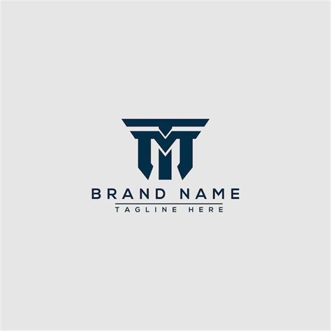 Premium Vector | TM Logo Design Template Vector Graphic Branding Element