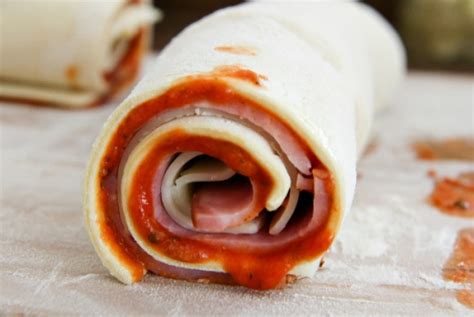 Leftover Holiday Ham Pizza Rolls | Tonya Staab