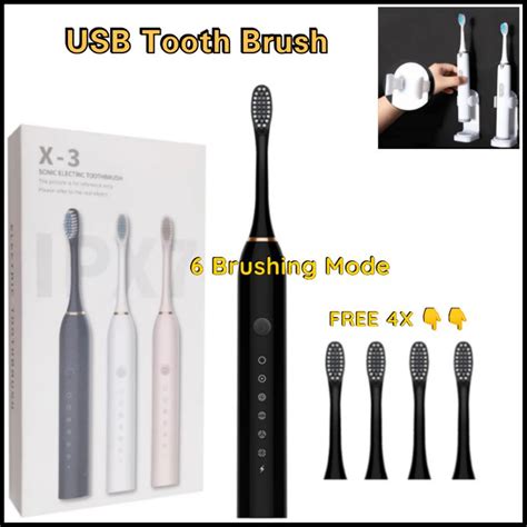 Rechargeable Electric Tooth Brush / 可充电电动牙刷 / Berus Gigi Elektrik Boleh ...