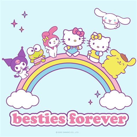 Hello Kitty Besties Forever Wallpaper