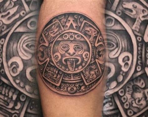 Aztec tattoo meaning, symbols and design ideas for men