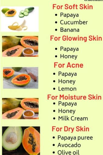 Papaya Benefits | Papaya benefits, Diy skin care routine, Papaya