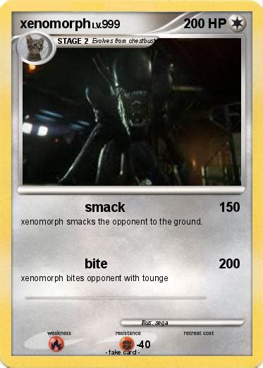 Pokémon xenomorph 153 153 - smack - My Pokemon Card