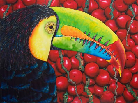 Rainbow Toucan by Djeanbaptiste on DeviantArt