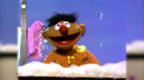 Throwback To Ernie Singing “Rubber Duckie” 50 Years Ago