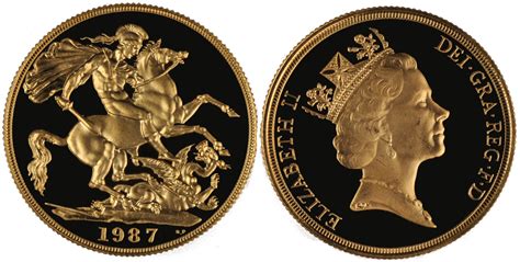 British 2 Pound Gold Coins