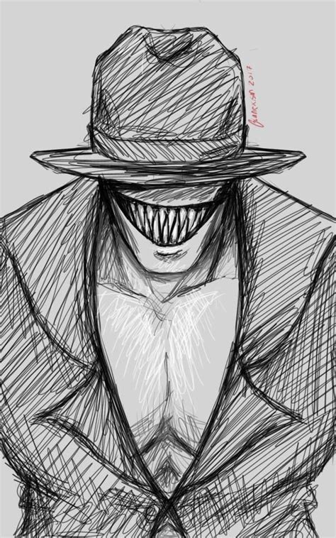 Sketchy man by Flanexism | Desenhos assustadores, Desenhos de monstros, Arte assustadora