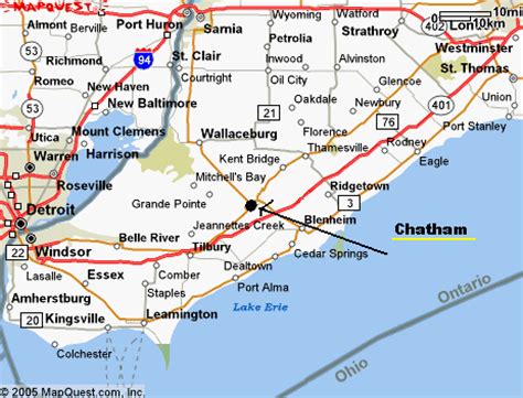 Chatham Kent Map images