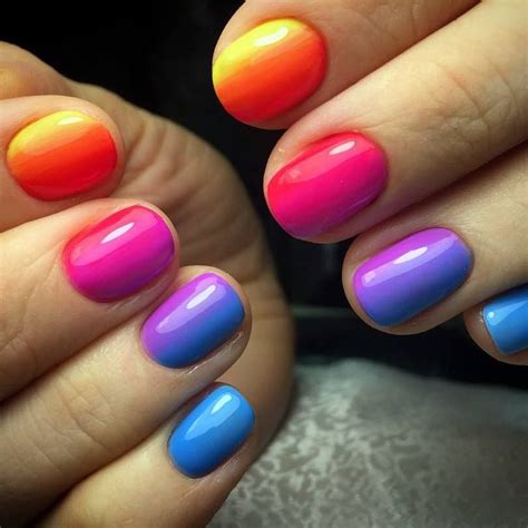 nice 25 Incredible Ideas for Rainbow Nails Design - Stylish and ...