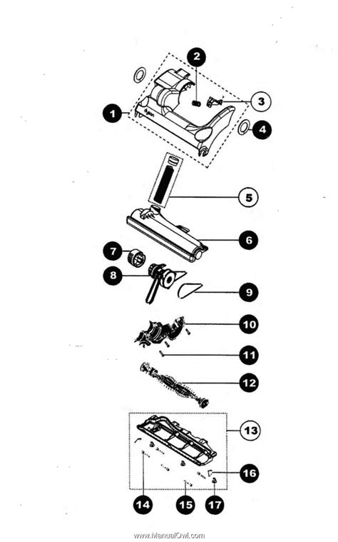 Dyson DC07 Animal | Parts List