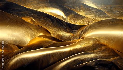 Luxury elegant gold background. Abstract design, 4k wallpaper. AI Stock Illustration | Adobe Stock