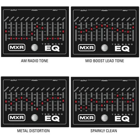 Mxr 10 Band Eq Settings For Metal