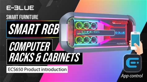 The world's first RGB wall mount PC case built by E-Blue