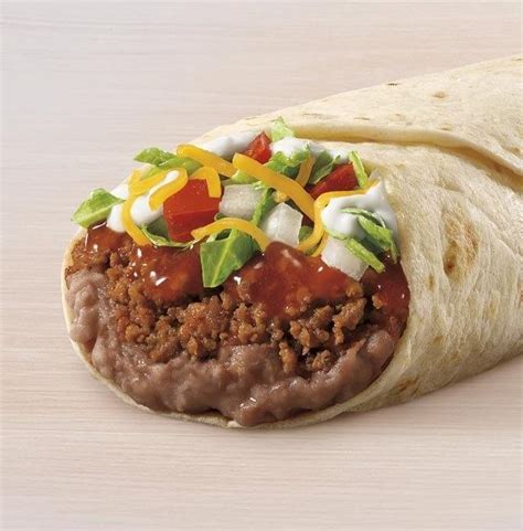 Taco Bell Burrito Supreme – Beef Nutrition Facts