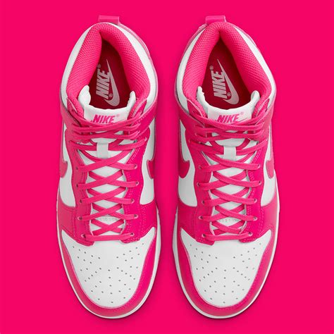 Nike Dunk High Pink Prime DD1869-110 Release | SneakerNews.com