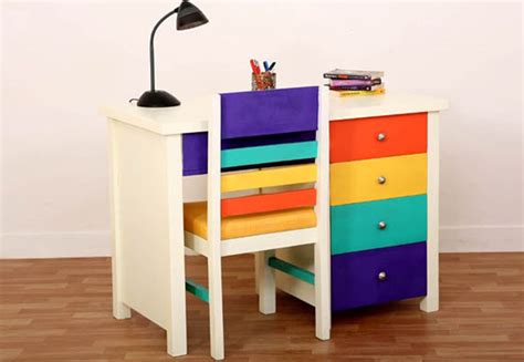 Buy Pixie Kids Study Table With Drawers (White Finish) Online in India - Wooden Street