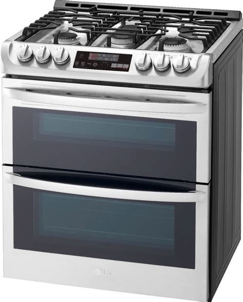 Questions and Answers: LG 6.9 Cu. Ft. Slide-In Double Oven Gas True Convection Range with ...