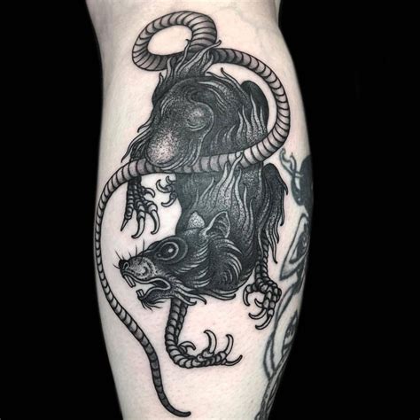 rat tattoo - Поиск в Google | Rat tattoo, Leopard tattoos, Animal tattoos