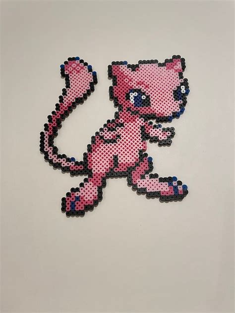 Mew Perler Art - Etsy