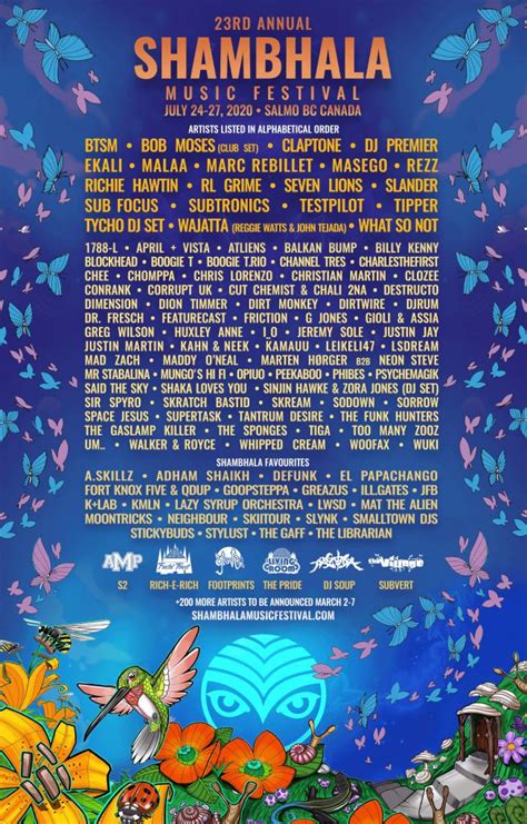 Shambhala Music Festival Delivers Insane Initial Lineup for 2020 | EDM Identity