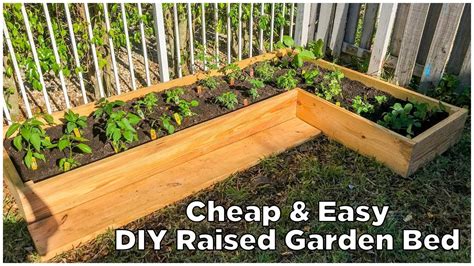 Simple Diy Raised Garden Bed