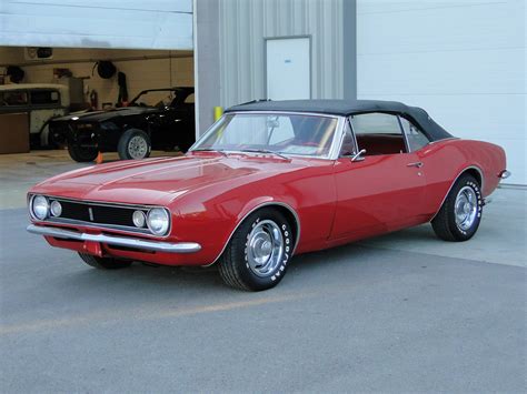 1967, Chevy, Chevrolet, Camaro, Convertible, Cars, Red Wallpapers HD / Desktop and Mobile ...