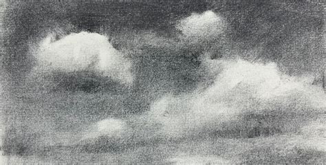 Dark Clouds Drawing : Cloud Drawing Pencil Clouds Realistic Storm Draw Drawings Charcoal ...