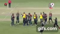 Nagin dance of Bangladesh team Nidhahas trophee animated gif