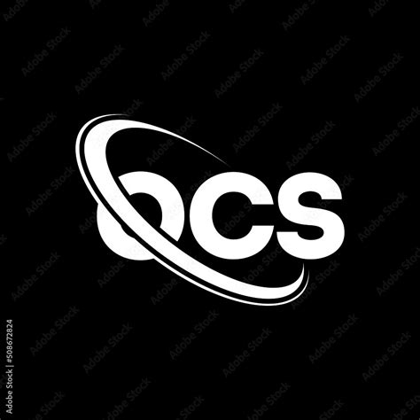 OCS logo. OCS letter. OCS letter logo design. Intitials OCS logo linked with circle and ...