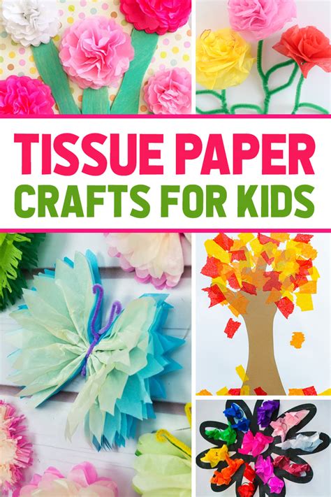 20 Easy Tissue Paper Crafts for Preschoolers – 3 Boys and a Dog