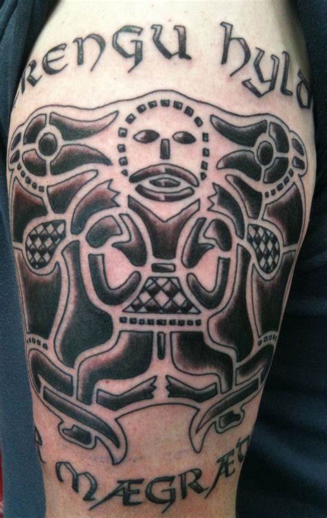 Anglo Saxon Tattoo, Tattoo Ideas, Tattoo Designs, War Tattoo, Warrior Tattoos, Celtic Tattoos ...