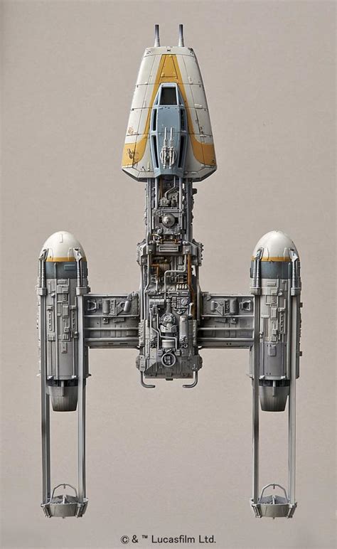 Bandai Star Wars Y-Wing Model Kit - The Toyark - News