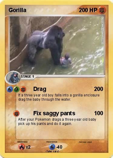 Pokémon Gorilla 109 109 - Drag - My Pokemon Card