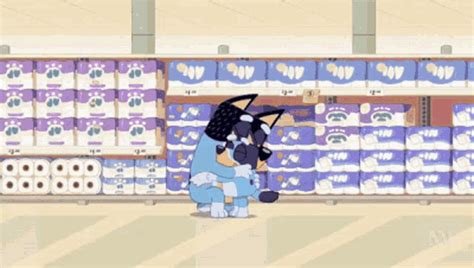 Bluey Hugs GIF - Bluey Hugs Hugging - Discover & Share GIFs