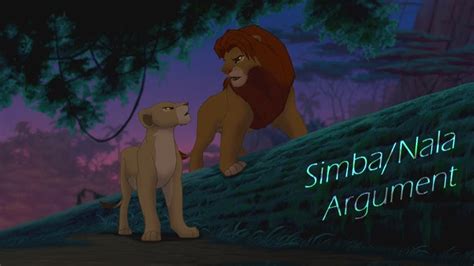 Lion King Simba And Nala Fight