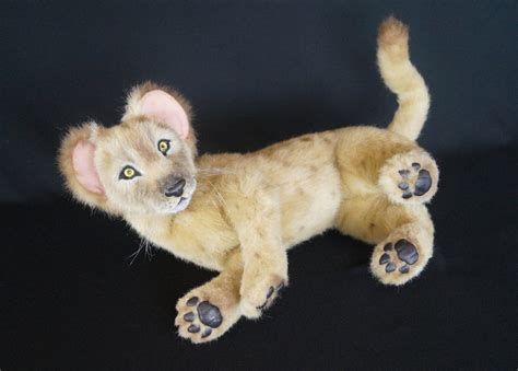 Lion Realistic Toy Soft Plush Lifelike lion toy Realistic | Etsy